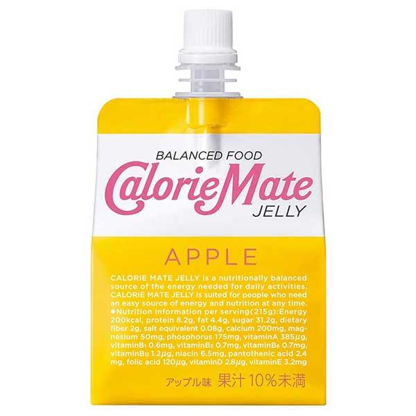 他サイト： 大塚製薬 カロリーメイトゼリー アップル パウチ 215g x 24本 ケース販売 大塚製薬/飲料 ギフト プレゼント 敬老の日の商品画像