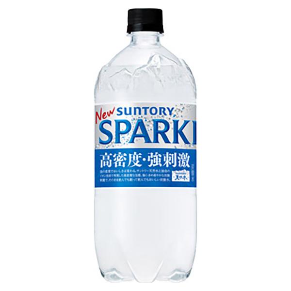 他サイト： サントリー THE STRONG ザ ストロング 天然水スパークリング PET 1.05L 1050ml × 12本 ケース販売 サントリー SUNTORY 飲料 日本 炭酸水 MW1SAの商品画像