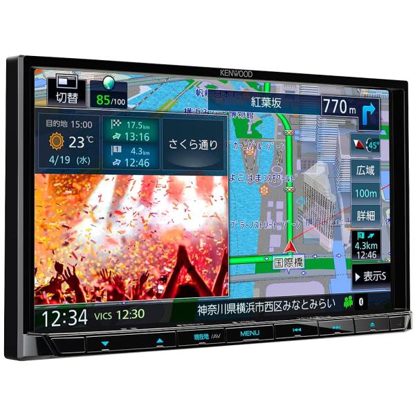 じ*じ様 u*1様 KENWOOD カーナビ MDV_S710 _ map de カーナビ ケンウッド KENWOOD 彩速ナビ MDV-S710 7V型 180mm 2D 日本製