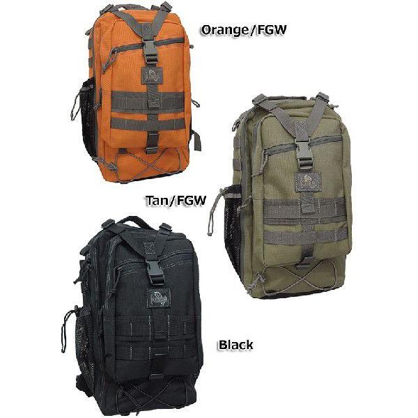 MAGFORCE #MF-0517 Pygmy2 Backpack Black Tan/FGW Orange/FGW 