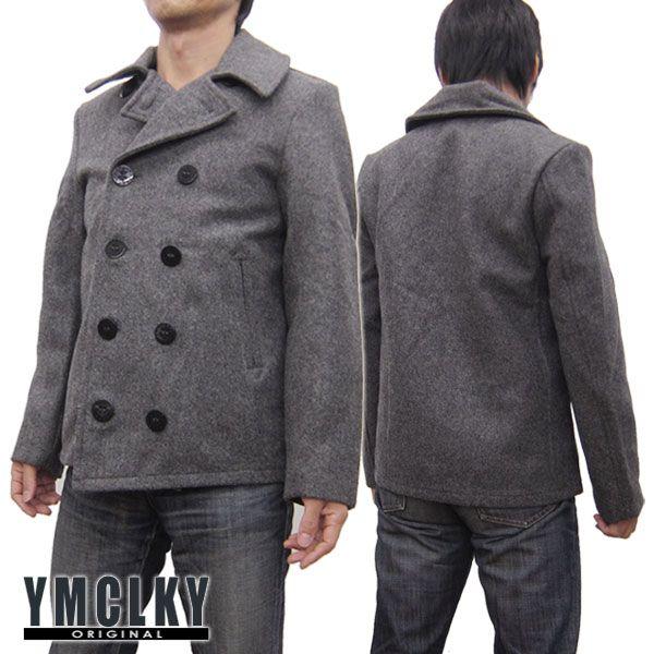 米軍タイプ Navy Pコート グレー Jc043yn メンズ ピーコート 冬 コート アメリカ海軍タイプ 米海軍タイプ ウールコートネイビー ミリタリーコート レプリカ 10018402 ミリタリー百貨シービーズ 通販 Yahoo ショッピング