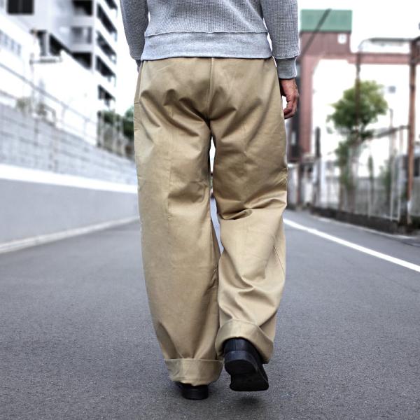 フレンチアーミー フランス軍 M-52 チノパン ミリタリー 後染め