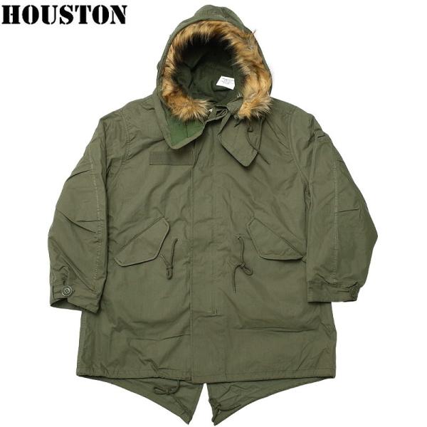 【美品】HOUSTON ヒューストン M65 パーカー   5410 Sサイズ HOUSTON ヒューストン 5410 M-65 フィッシュテール パーカー