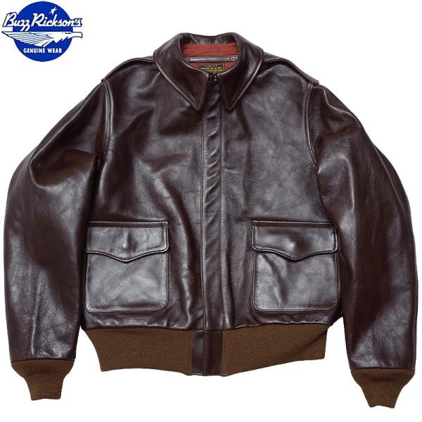 BUZZ RICKSON'S バズリクソンズ A-2 40 BR80593 BUZZ RICKSON'S(バズリクソンズ) レザーフライトジャケット TYPE