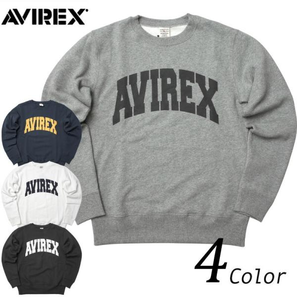 【新品未使用タグ付き⭐️】AVIREX トレーナー 黒 シティロゴ Lサイズ AVIREX 【ポイント5倍】 アビレックス ヴァ―シティーロゴ