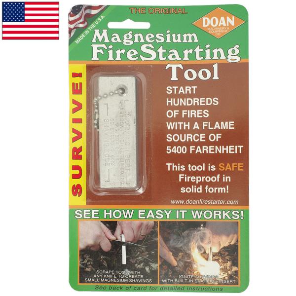 1�_�Ȃ烁�[���։� �ČR �t�@�C���[�X�^�[�^�[ �f�b�h�X�g�b�N EE713NN Doan Magnesium Firestarter ���� �ΑŐ� ������ �΋N��