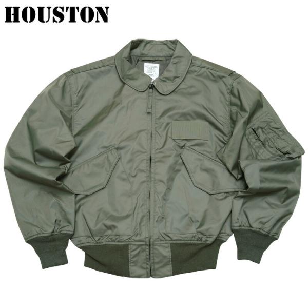 美品 ヒューストン フライトジャケット CPU-36/P オリーブ XL 美品 ヒューストン フライトジャケット CPU-36/P オリーブ XL 美