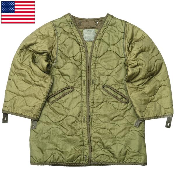 米軍実物 ナイトカモパーカー 後染め キルティングライナー付き Medium seabees_23082121