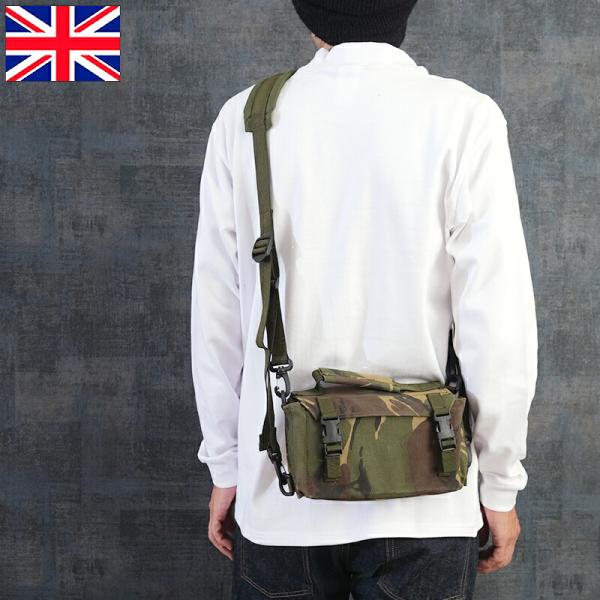 英軍ショルダーバッグ イギリス軍 データターミナル マンパック ショルダーバッグ DPM