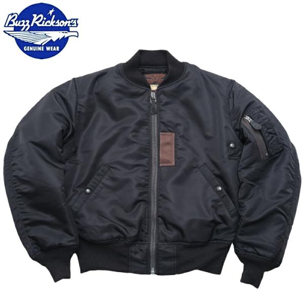 め*こ様 美品/希少✨バズリクソンズ　フライトジャケット　MA-1 ブラック　4 BUZZ RICKSON'S バズリクソンズ #BR15414 MA-1 フライトジャケット