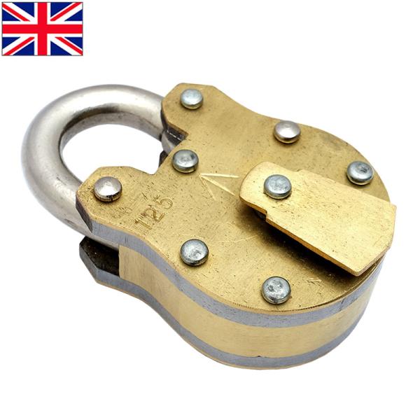 YMCLKY イギリス軍タイプ 南京錠 デッドストック EE826NN <BR