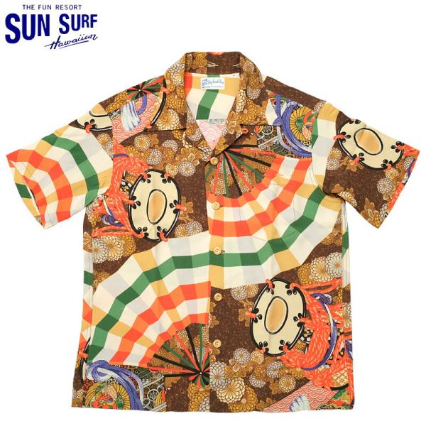 SUN SURF SUNSURF サンサーフ #SS39271 半袖 レーヨン アロハシャツ