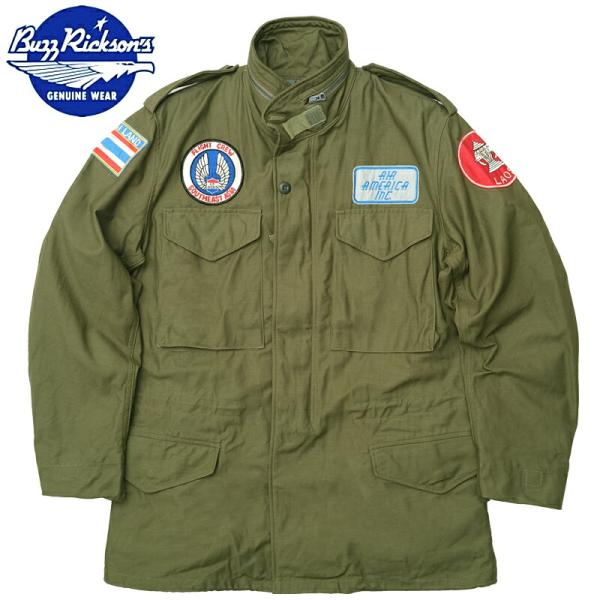 BUZZ RICKSON'S バズリクソンズ #BR15577 M-65 フィールドジャケット BUZZ RICKSON MFG. CO., INC.『AIR AMERICA』M65 メンズ 男性 アウター ブルゾン