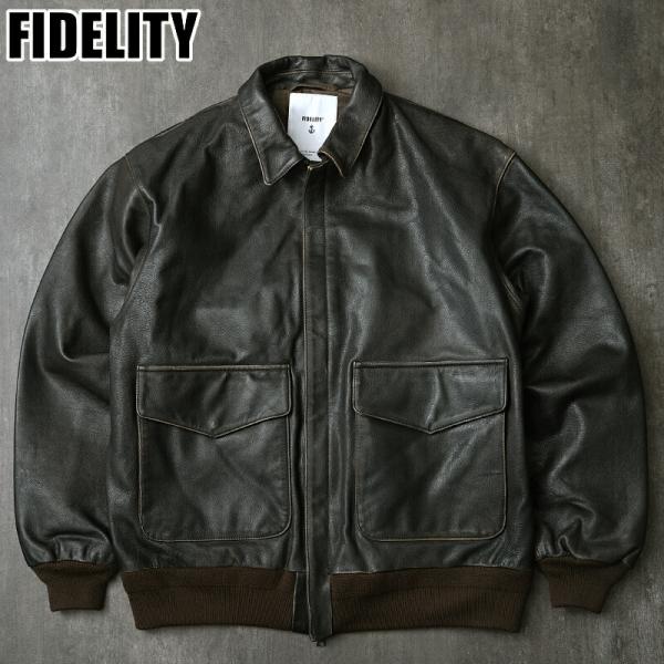 FIDELITY フィデリティ #SN-24775015 エイジング ゴートレザー A FIDELITY フィデリティ #SN-24775015 エイジング ゴートレザー A