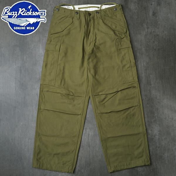 BUZZ RICKSON'S バズリクソンズ #BR42529 M-1951 フィールドトラウザース ショートレングス M1951 M-51M51メンズ 男性 ズボン パンツ カーゴ コンバット ワイド