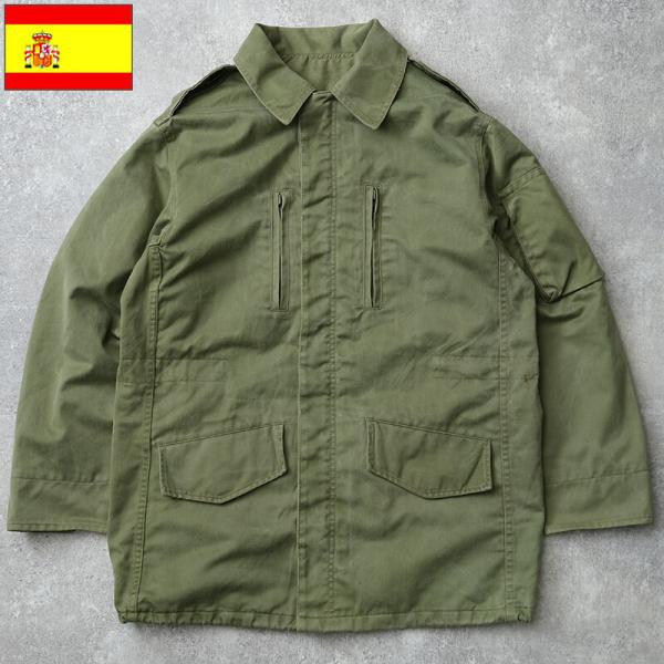 スペイン軍 フィールドジャケット オリーブ USED コンバットジャケット 
