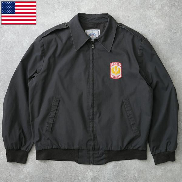 米軍 ARMY JROTC ウインドブレーカー ブラック ライナー付き USED 