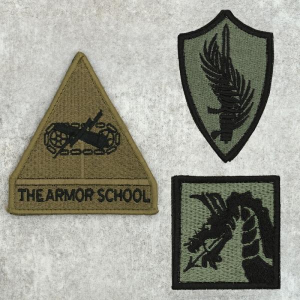 メール便可 ミリタリーワッペン ベルクロ付き EE143NNパッチ 刺繍