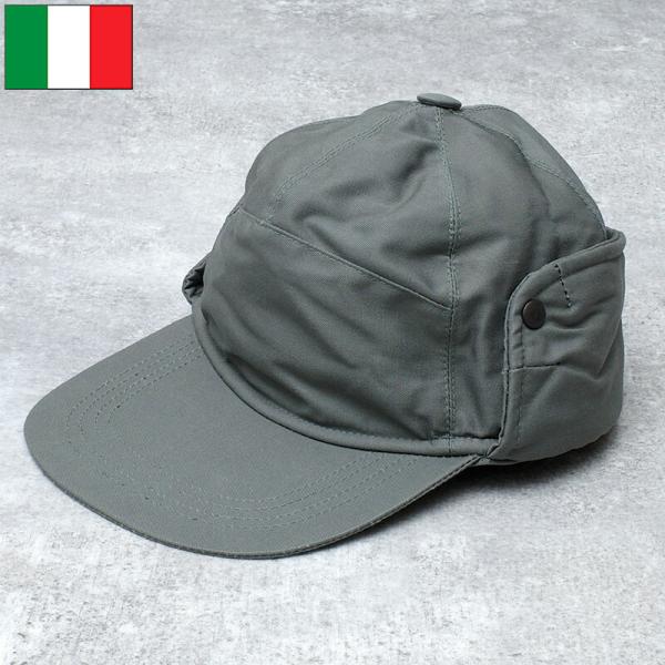 イタリア軍 MM ワークキャップ グレー デッドストック HC087NN 海軍