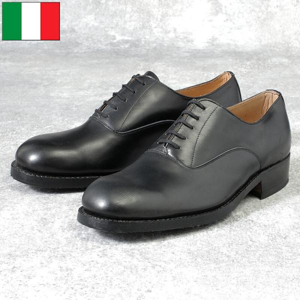 【美品】ユナイテッドアローズ 26.5 デッキシューズ レザー イタリア製 イタリア軍 AMI レザー ドレスシューズ ブラック 5ホール デッド