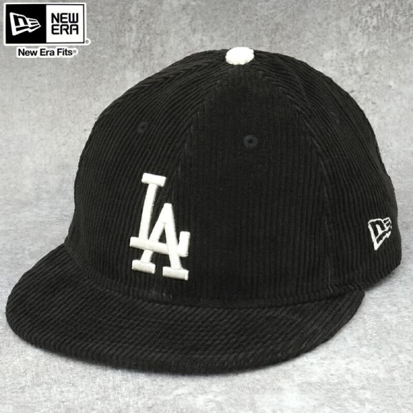 【海外限定】 NEWERA ドジャース ブラックコーデュロイ スナップバック ② 海外限定モデル】 NEWERA 9FIFTY ドジャース キャップ ブラック