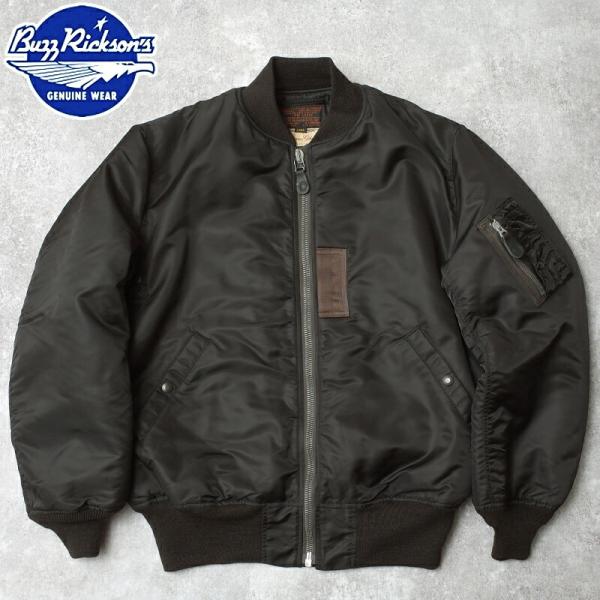 BUZZ RICKSON'S バズリクソンズ #BR15772 ブラック MA-1 フライト