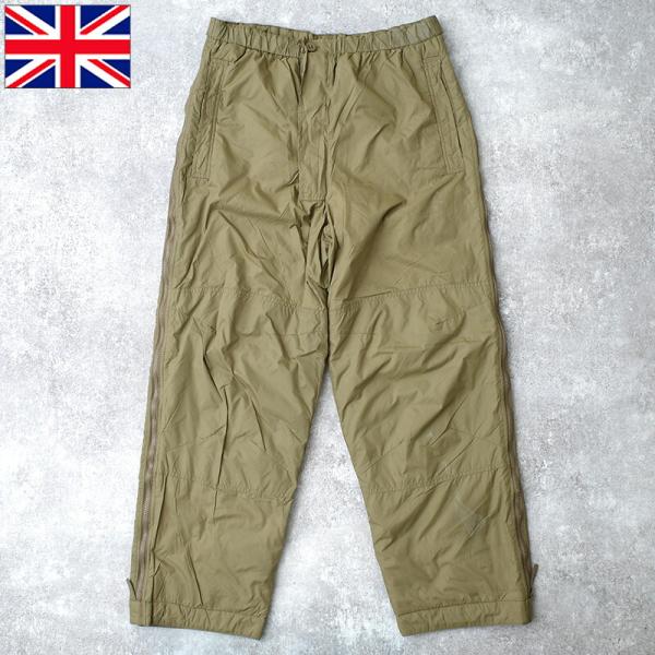 イギリス軍 PCS 中綿入り サーマルパンツ USED PP496UN 英国 UK 軽量