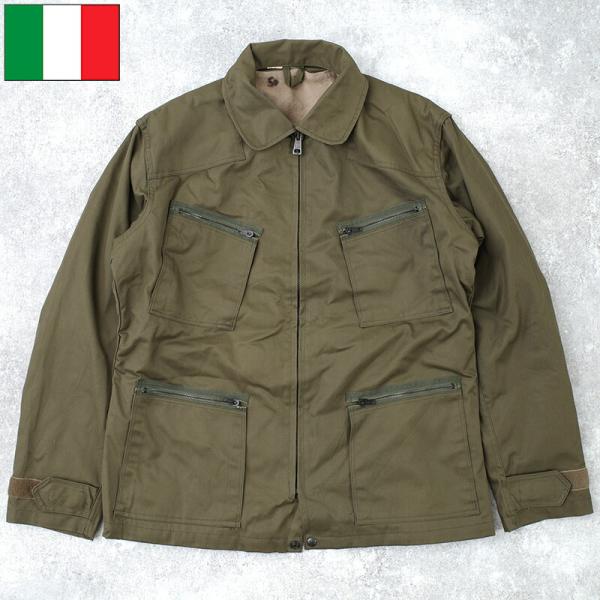 イタリア軍 AMI フィールドジャケット ライナー付き オリーブ USED