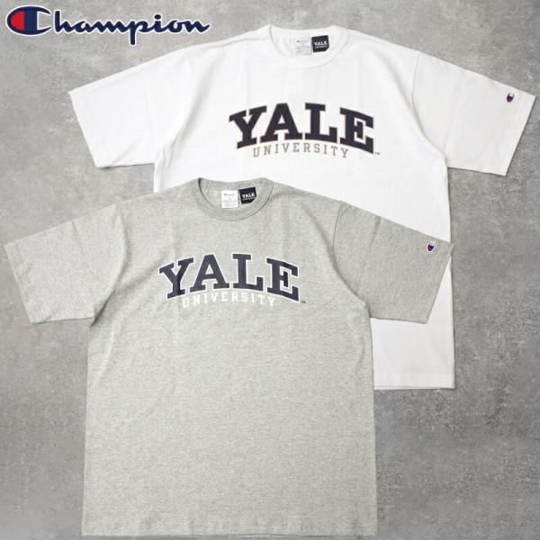 Champion チャンピオン #C5-D302 T1011 半袖 プリントTシャツ『YALE