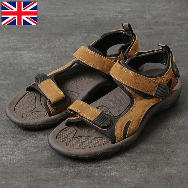 イギリス軍 10s20s スポーツサンダル ブラウン USED トロピカル