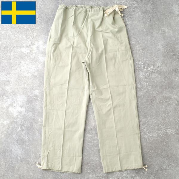 スウェーデン軍 M39 スノーカモパンツ グレー J.F.B. デッドストック