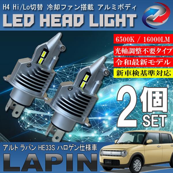スズキラパンhe33s・LEDヘッドライトセット