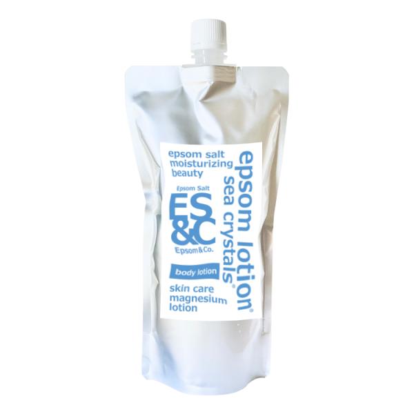 公式 エプソムボディ化粧水 詰め替え用 500ml 無香料 マグネシウム12.5％配合 ボディローション エプソムソルト配合 乾燥肌 全身用 日本製