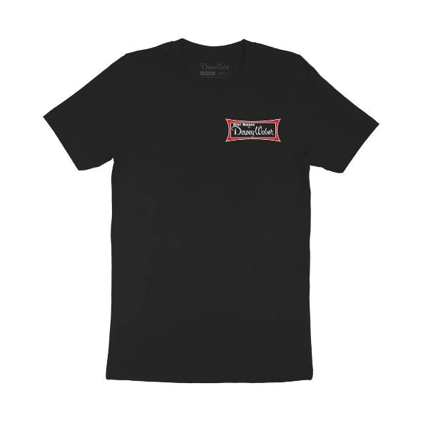 デューイウェーバー / Dewey Weber　クラシックロゴTシャツ　ブラック