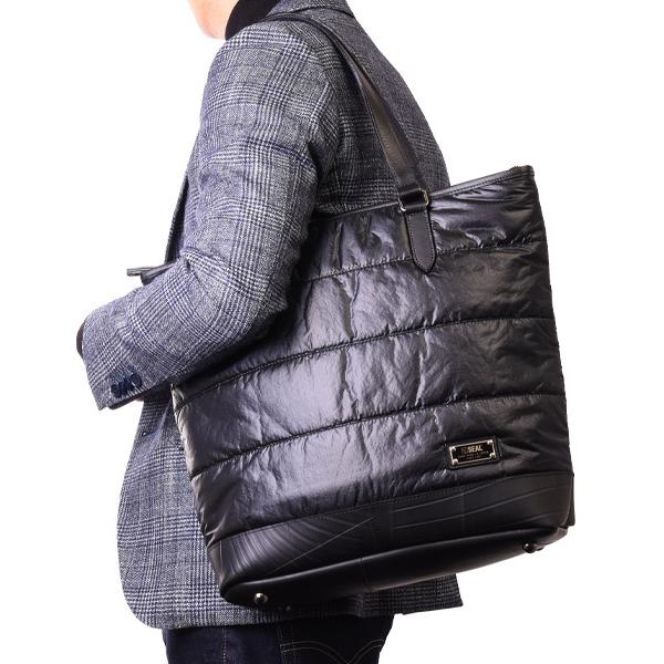 SEAL 藤倉航装コラボ／縦長キルティングトートバッグ AIR MODEL トート