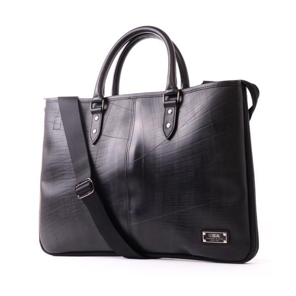 ビジネスバッグ メンズ Seal スリムビジネスバッグ エクスパンダブル