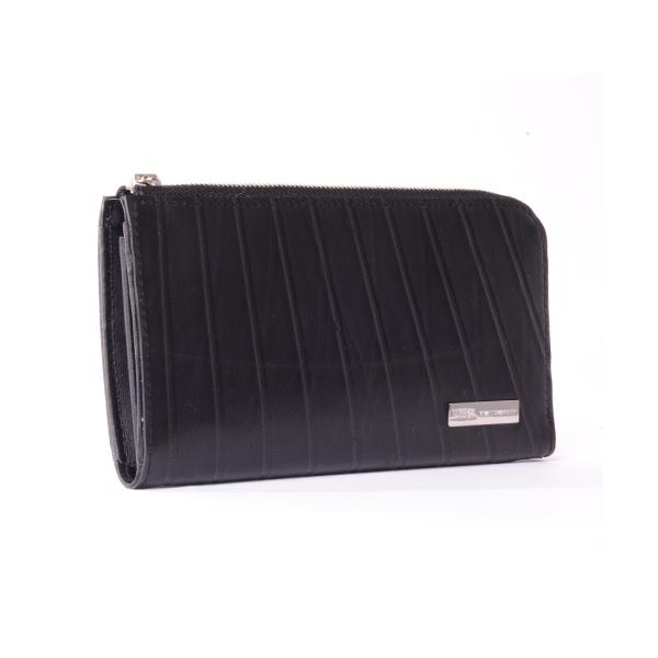 【新品未使用品】防水 SEAL シール L字ファスナー ウォレット 長財布　黒 SEAL ウォレット 財布 メンズ SEAL L字ファスナーロングウォレット