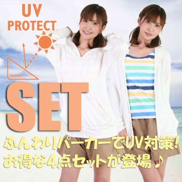 Leta Della Scopereta UV�΍�E�}���`�{�[�_�[�^���L�j�p�[�J�[�t��4�_�Z�b�g�i���f�B�[�X�����j308030