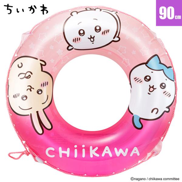 ちいかわ ハチワレ うさぎ なんか小さくてかわいいやつ 90cmうきわ 浮き輪 中学生 高校生 おとな レディース マルカ ナガノ 177802(パケット便送料無料)