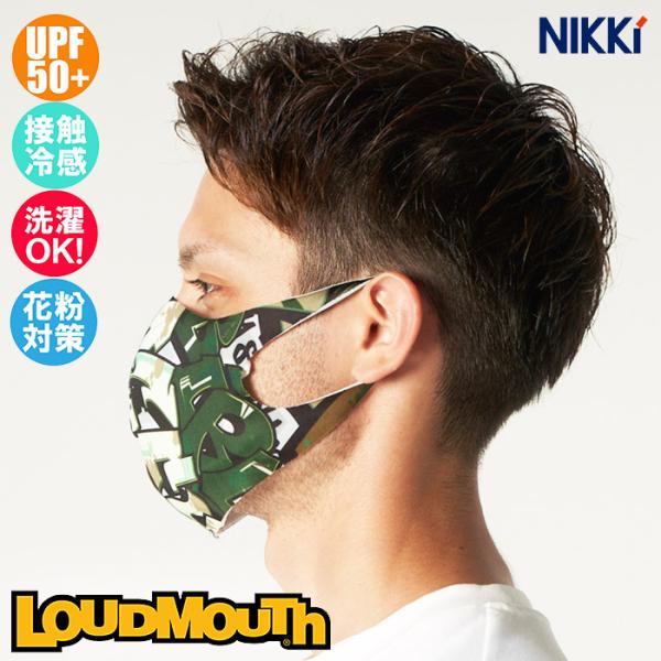 LOUDMOUTH Eh}EX ڐG⊴}XN tFCXJo[ LOUD MASK @\n UVJbg/_炩tBbg 770-920-159:Tags Camo(pPbg֑)