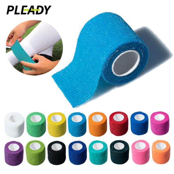 PLEADYの『セパレートソックス専用自着性テープ』は伸縮性があるので、足首にしっかりフィット。テープ同士の粘着力が非常に強く、伸縮性のある柔らかい生地を使用しているため、しっかり貼り付き、手で簡単にカットすることも可能です。カラーバリエー...