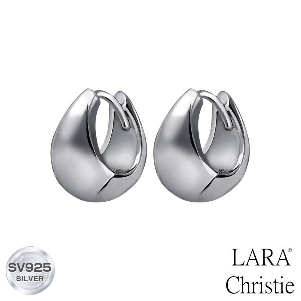 ピアス メンズ ハーフ フープ ユニセックス レディース シルバー925 シルバーピアス アクセサリー ブランド ララクリスティー LSC