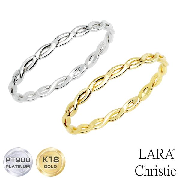 LARA Christie（ララクリスティー） 指輪 レディース 18金 プラチナ