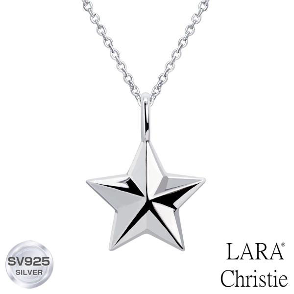LARA Christie ネックレス レディース 星 スター シルバー