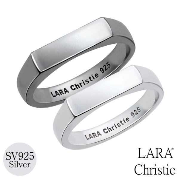 ペアリング カップル ペア 指輪 レディース メンズ シルバー リニア おしゃれ シンプル ブランド LSC ララクリスティー