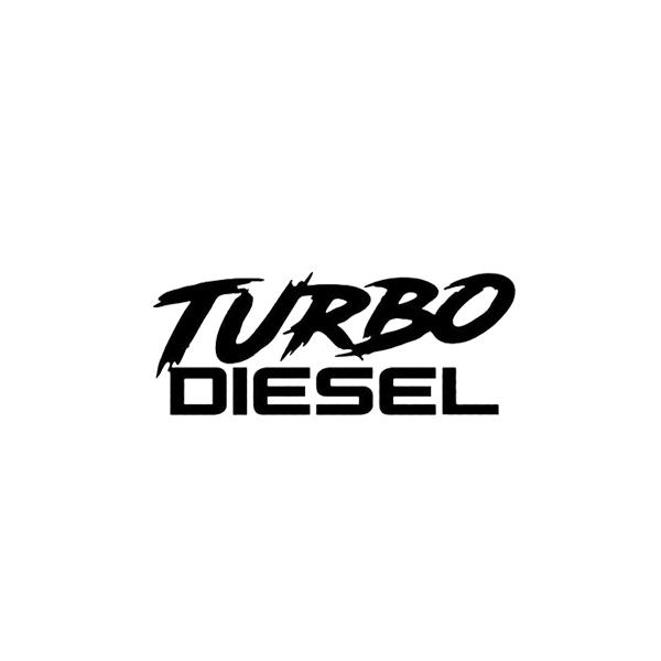 ターボ ディーゼル TURBO DIESEL ステッカー カスタム ドレスアップ