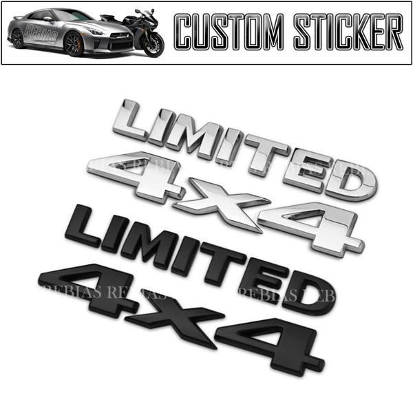 車 汎用 4 4 Limited 四駆 ステッカー 3d 立体 エンブレム クール カスタム ステッカー カーステッカー Ns 305 Seawolf Yahoo 店 通販 Yahoo ショッピング