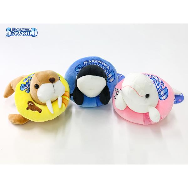 うきわぬいぐるみ シャチ、ベルーガ、セイウチ : 鴨川シーワールド