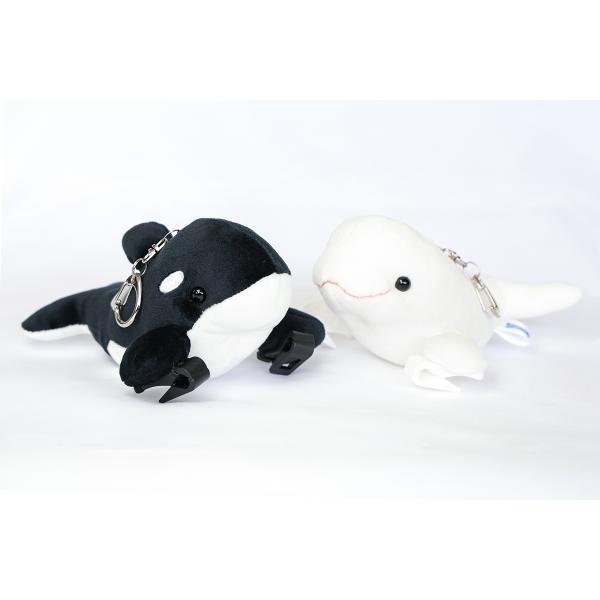 レトロ　鴨川シーワールド　シロイルカ　ぬいぐるみ　2コセット 中古品 レトロ 鴨川シーワールド シロイルカ ぬいぐるみ 2コセット 中古