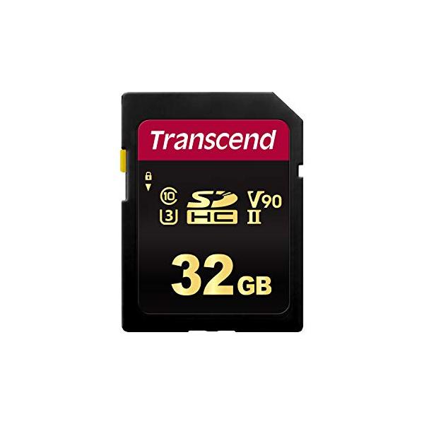 トランセンド SDカード 32GB UHS-II U3 V90 Class10 (最大読出し速度285MB/s,最大書込速度180MB/s)